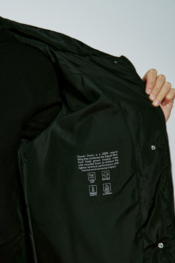 Springfield Abrigo Plumas Repelente al Agua negro