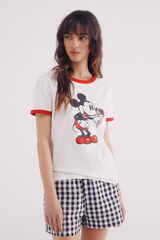 Springfield T-shirt "Mickey" branco