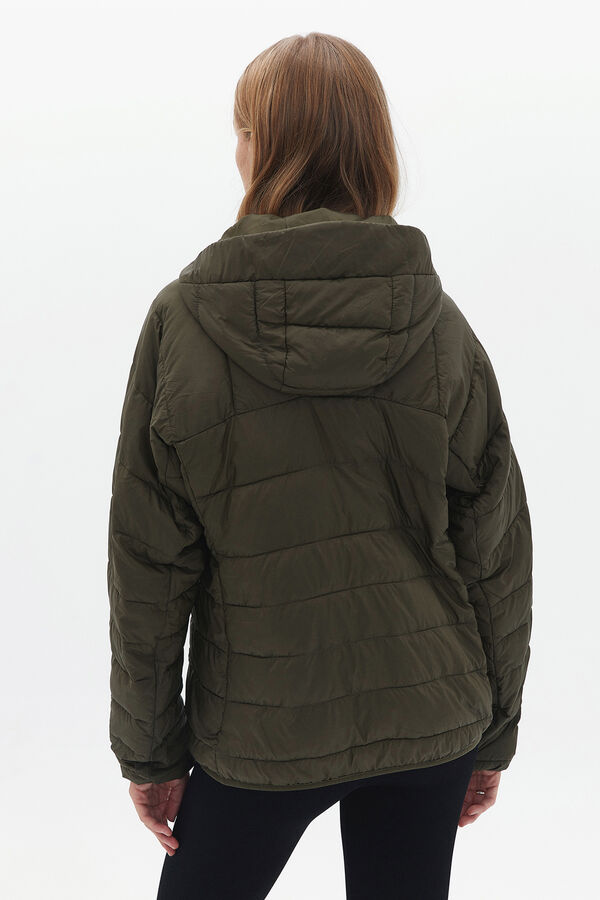 Oxxo Casaco acolchoado Caqui escuro