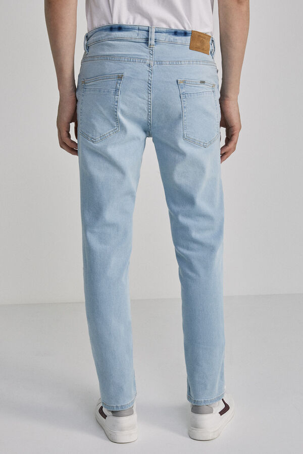 Springfield Jeans ligero slim lavado muy claro azul royal