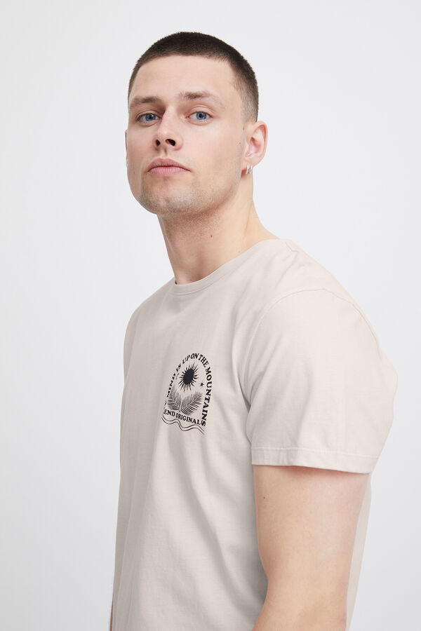 Blend T-shirt manga curta rosa