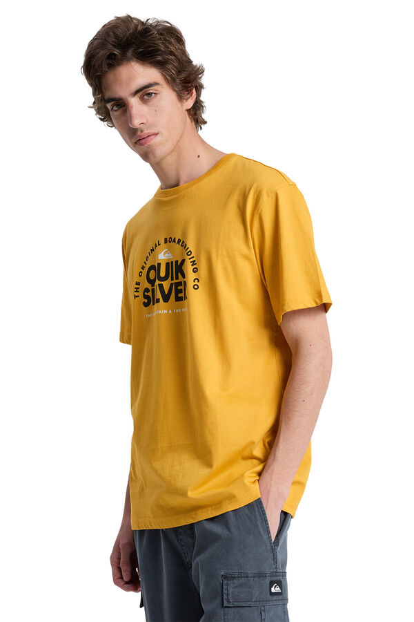 Quiksilver T-shirt manga curta estampado