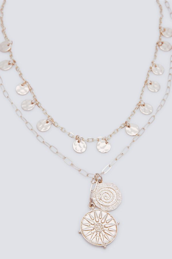 Springfield Collar monedas doradas amarillo