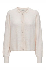 JDY Cardigan de manga larga nude