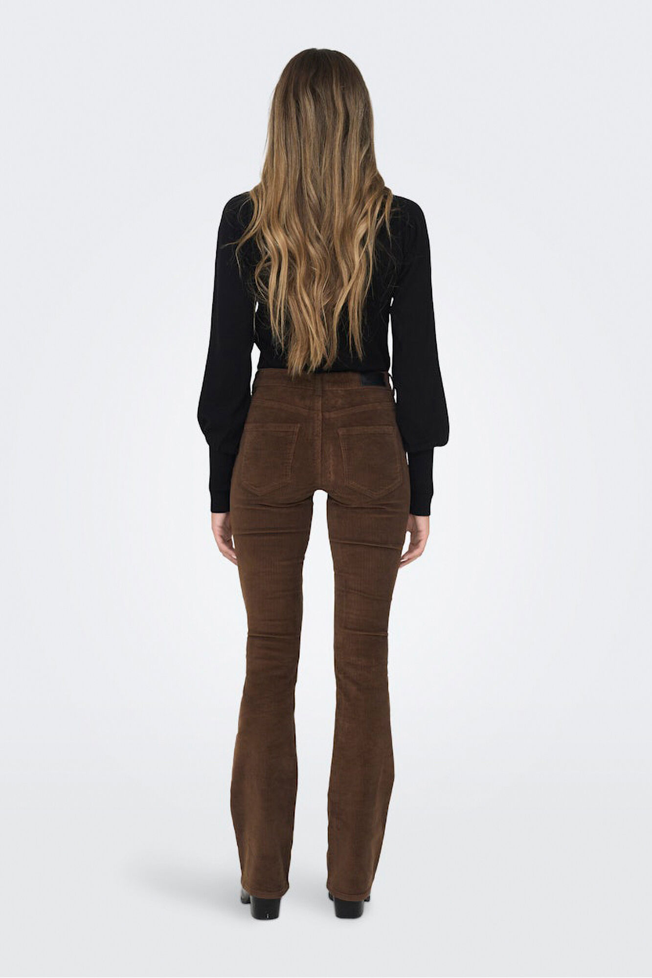 Only Pantal&oacute;n de pana flared