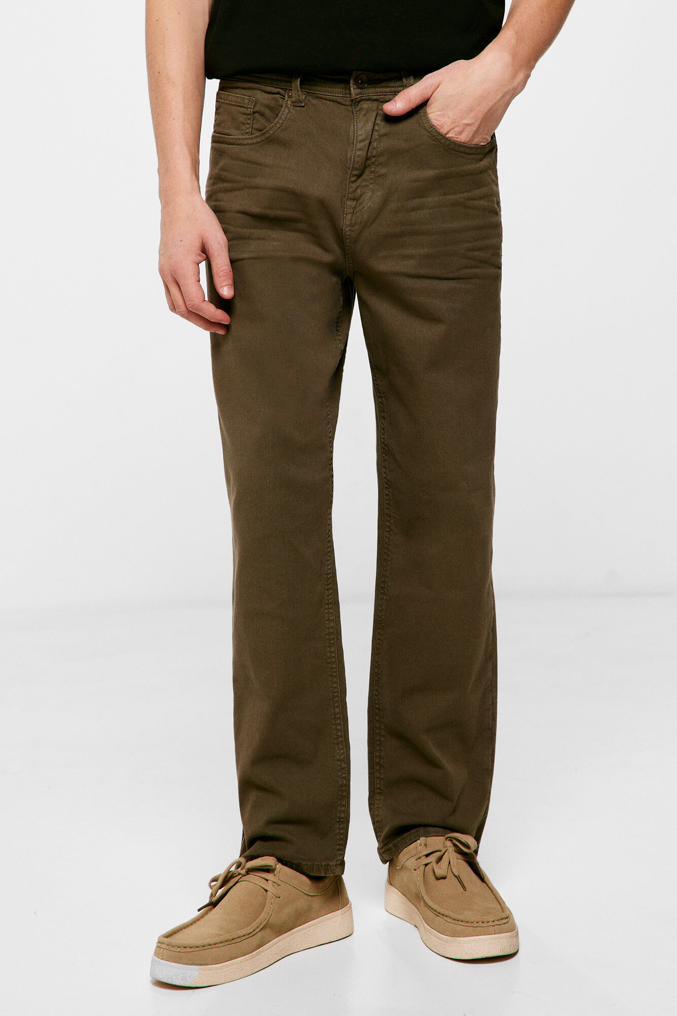 Springfield Cal&ccedil;as 5 bolsos cor regular relax lavado