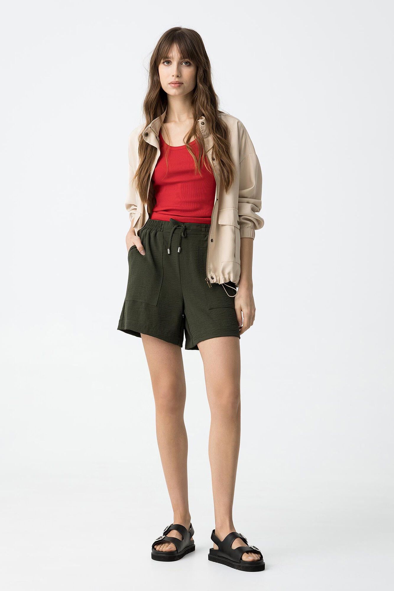 Tiffosi Shorts de cintura el&aacute;stica