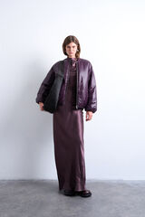 Topshop Casaco curta de nylon rosa