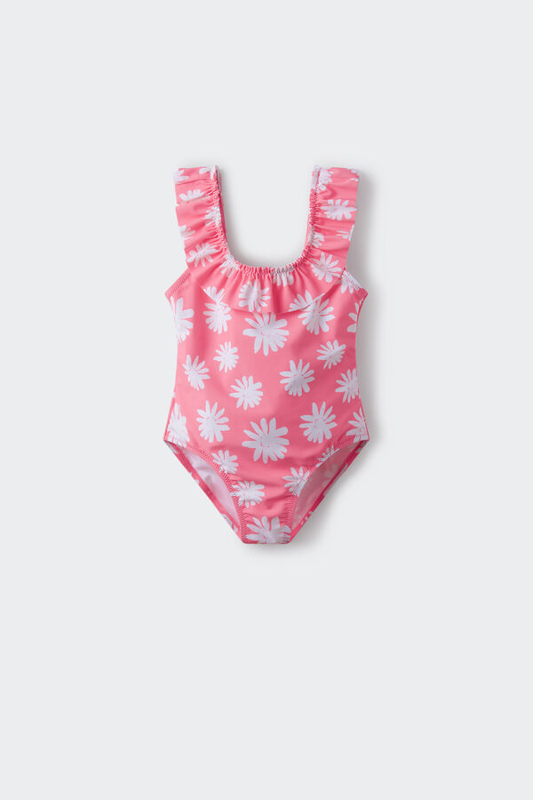 Springfield Kids Fato de banho floral de menina estampado