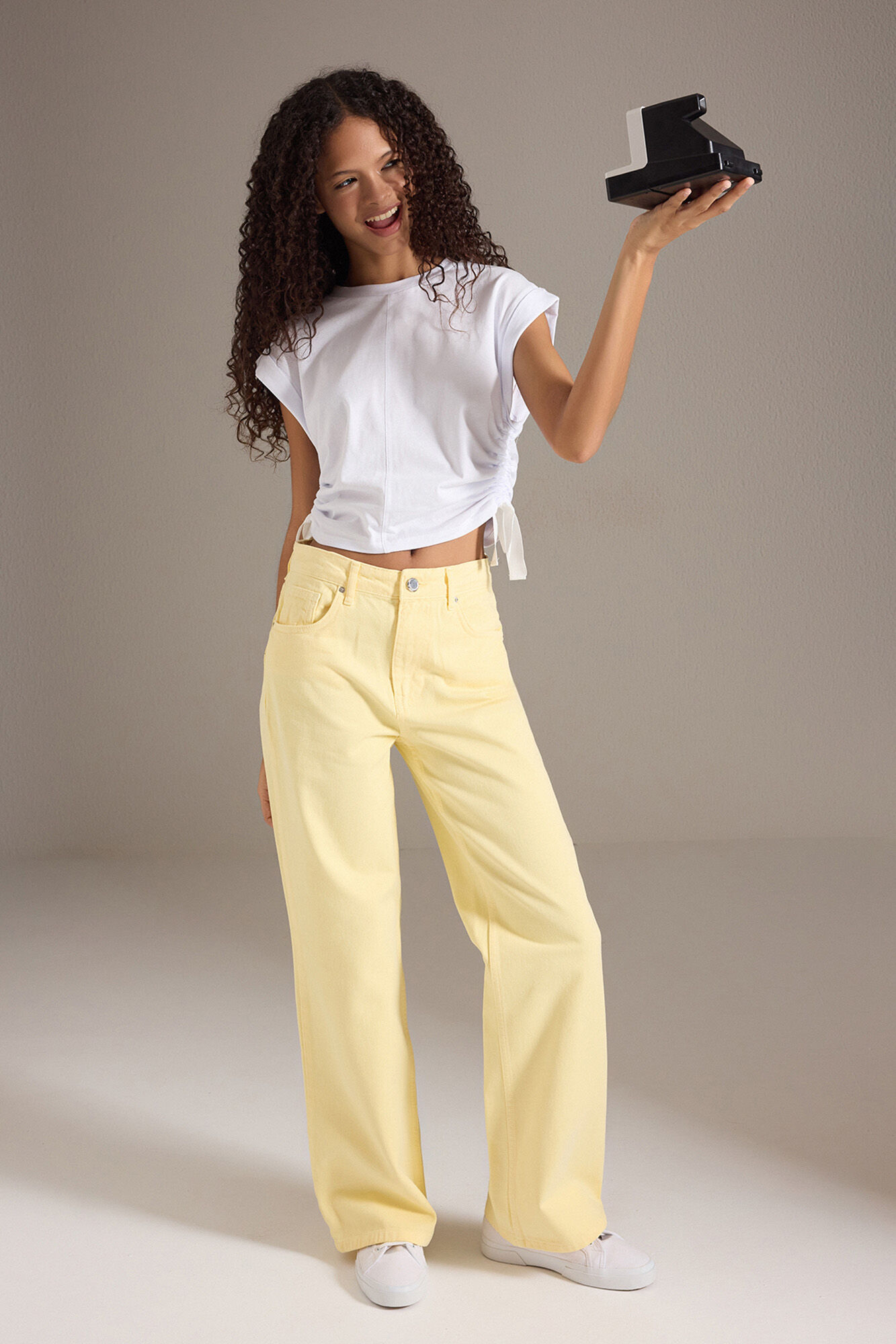 Trendyol Cal&ccedil;a cal&ccedil;a de perna larga