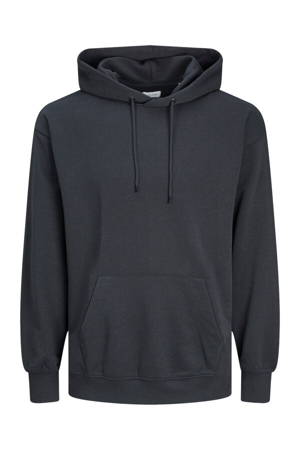 Jack & Jones Moletom com capuz e Sweatshirt descontra&iacute;do azul