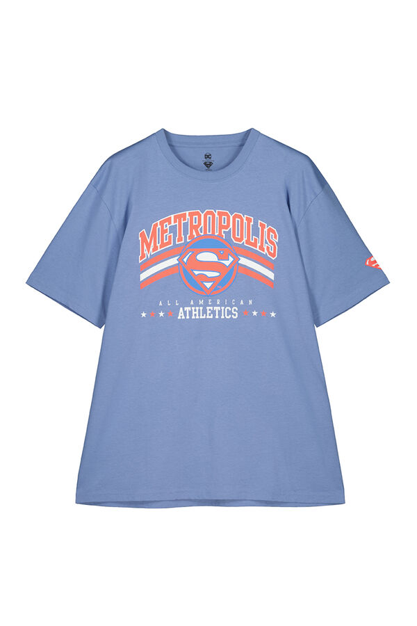 Springfield Camiseta Metrópolis Superman azul medio