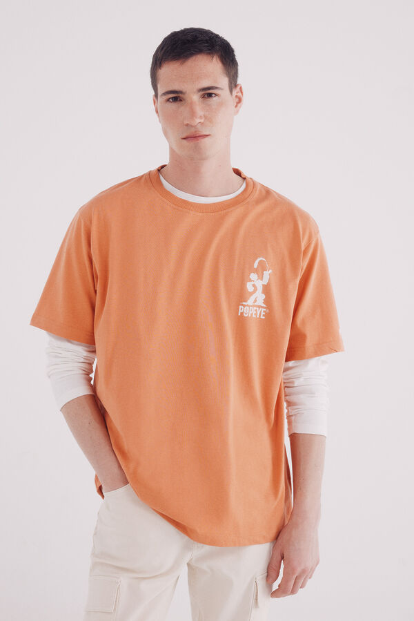 Springfield T-shirt Popeye vermelho