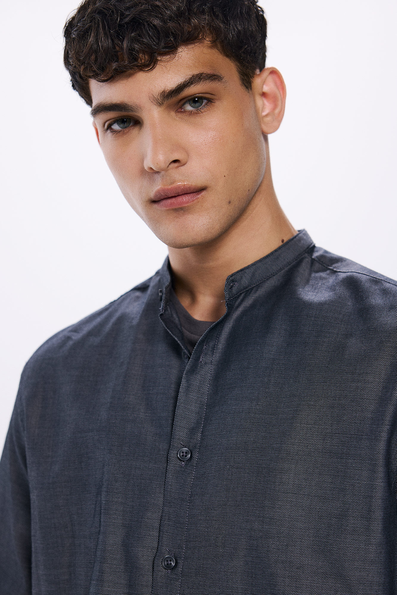 Springfield Camisa social bicolor
