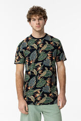 Tiffosi Camiseta Estampada azul