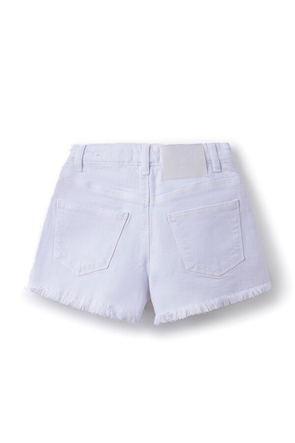 Springfield Kids Short sarga niña kaki