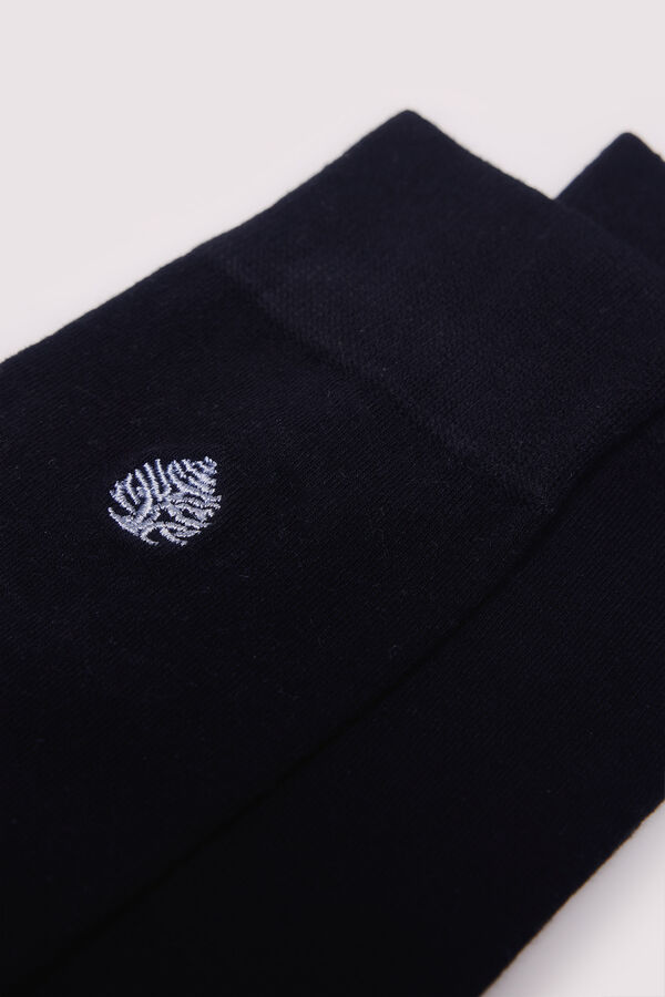 Springfield Meia longa com logo Springfield preto