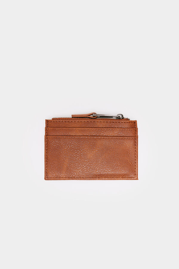 Springfield Monedero tarjeter efecto piel nude
