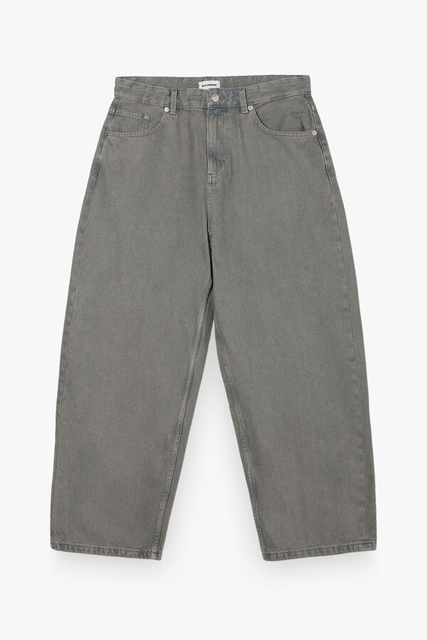 Balmohk Jeans relaxed efecto contraste azul