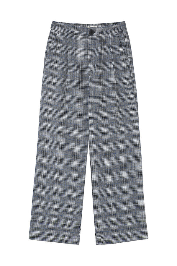 Springfield Pantal&oacute;n cuadros gris
