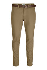 Jack & Jones Pantal&oacute;n slim fit nude