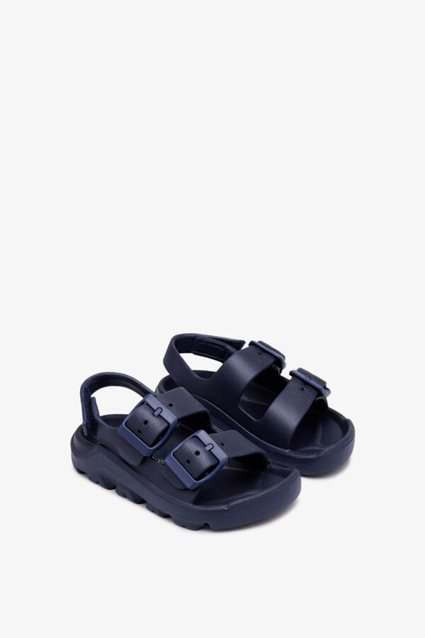 Conguitos Sandalias agua con hebillas azul