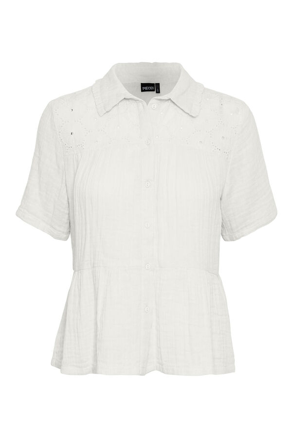 Springfield Camisa de mujer branco
