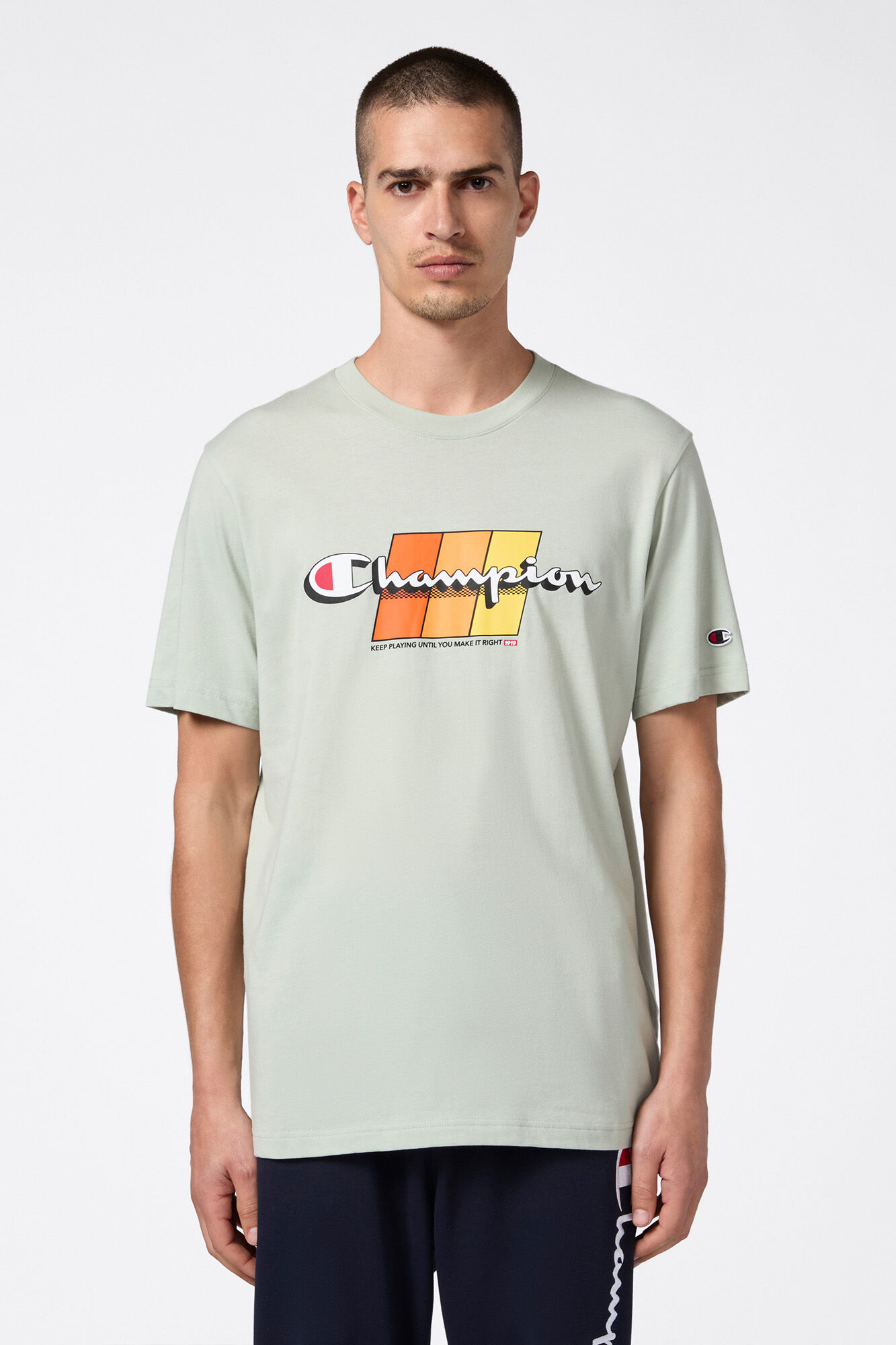Champion Camiseta de algod&oacute;n hombre