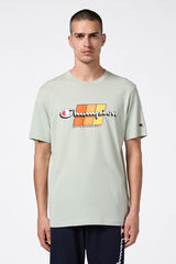 Champion Camiseta de algodón hombre kaki