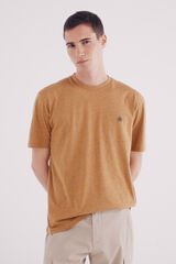 Springfield Camiseta básica melange estampado