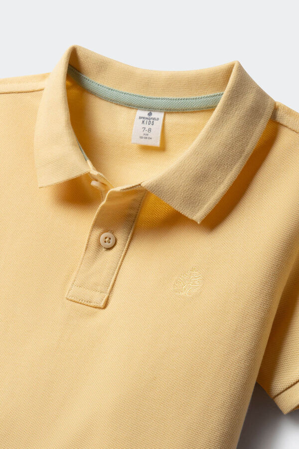 Springfield Kids Polo basico ni&ntilde;o amarillo