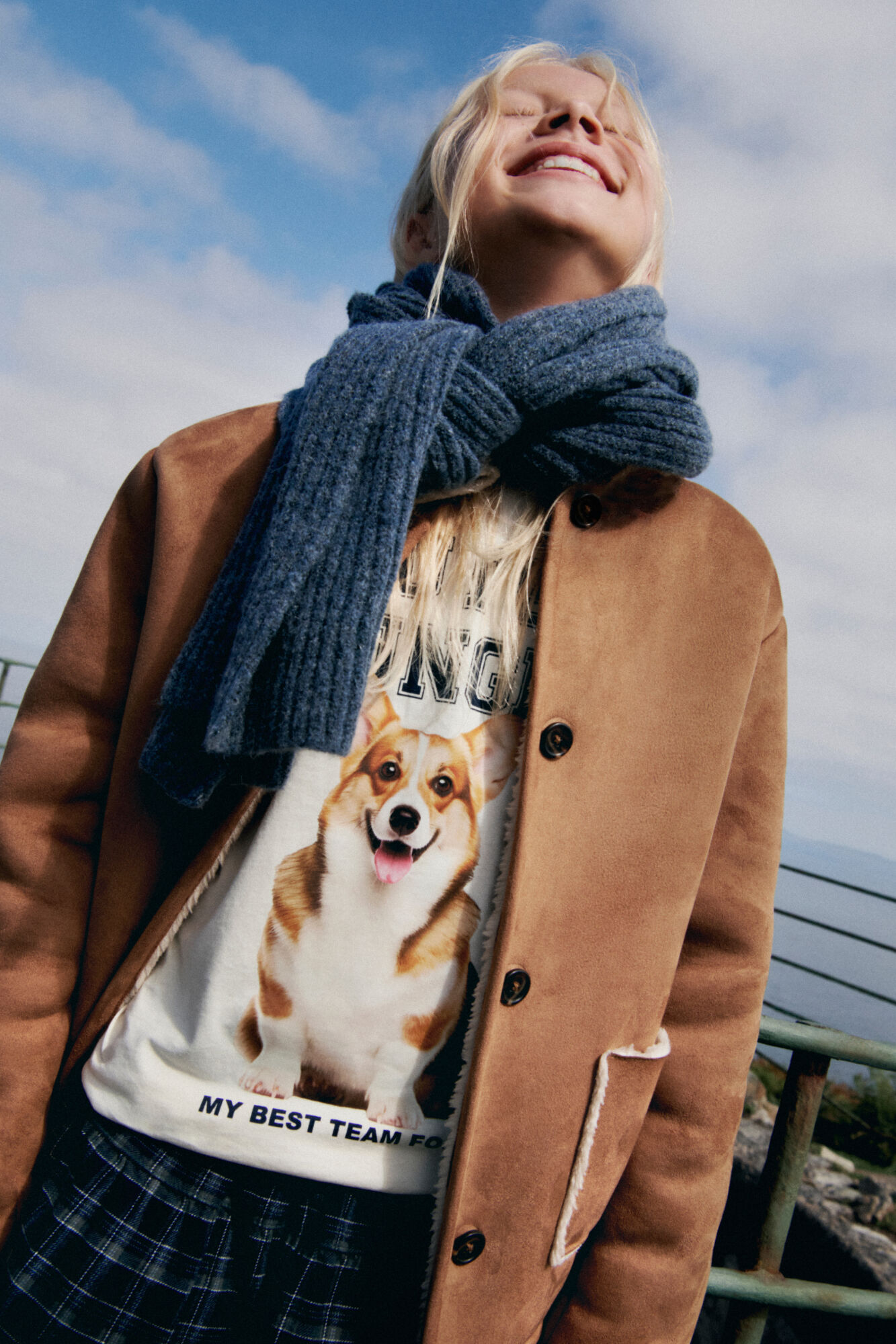 Springfield Kids Casaco dupla face para menina