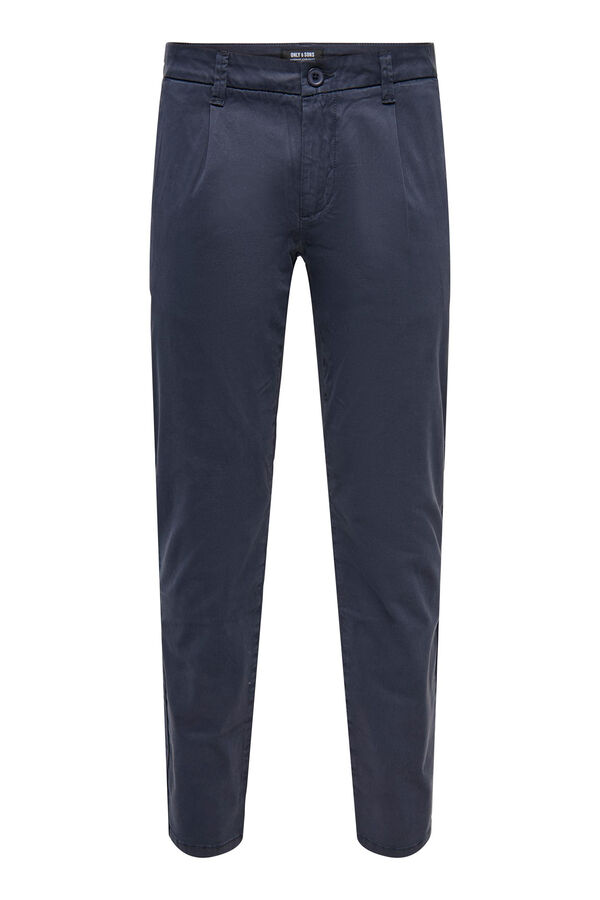 Only & Sons Calças chino casual azul