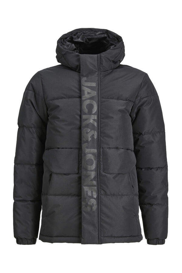 Jack & Jones Junior Blus&atilde;o acolchoado preto