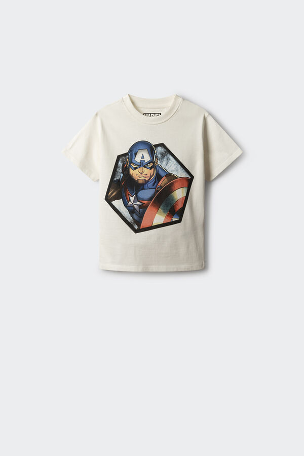 Springfield Kids Camiseta Capitan America ni&ntilde;o azul