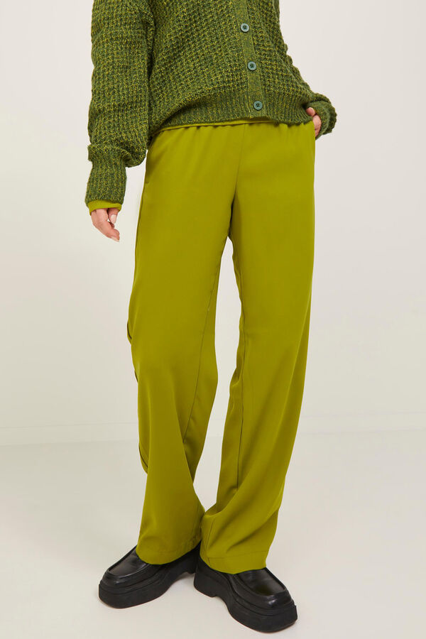 Jack & Jones Pantal&oacute;n fit regular verde