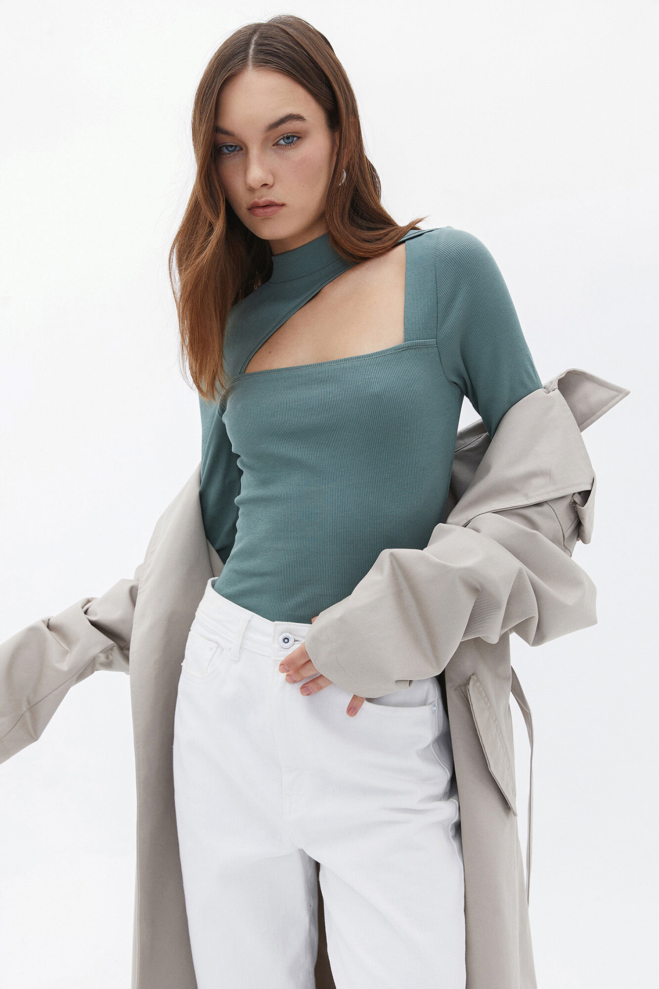 Oxxo Camiseta de cuello alto