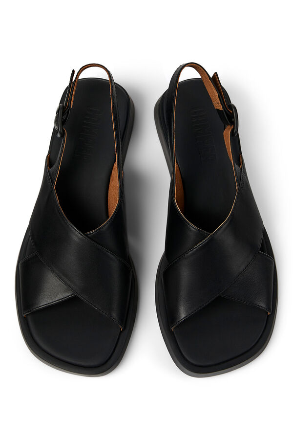 Camper Sandalias De Piel negro