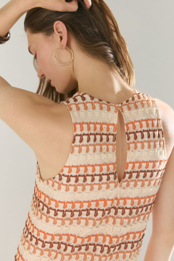 High Spirits Vestido Mosaic verde