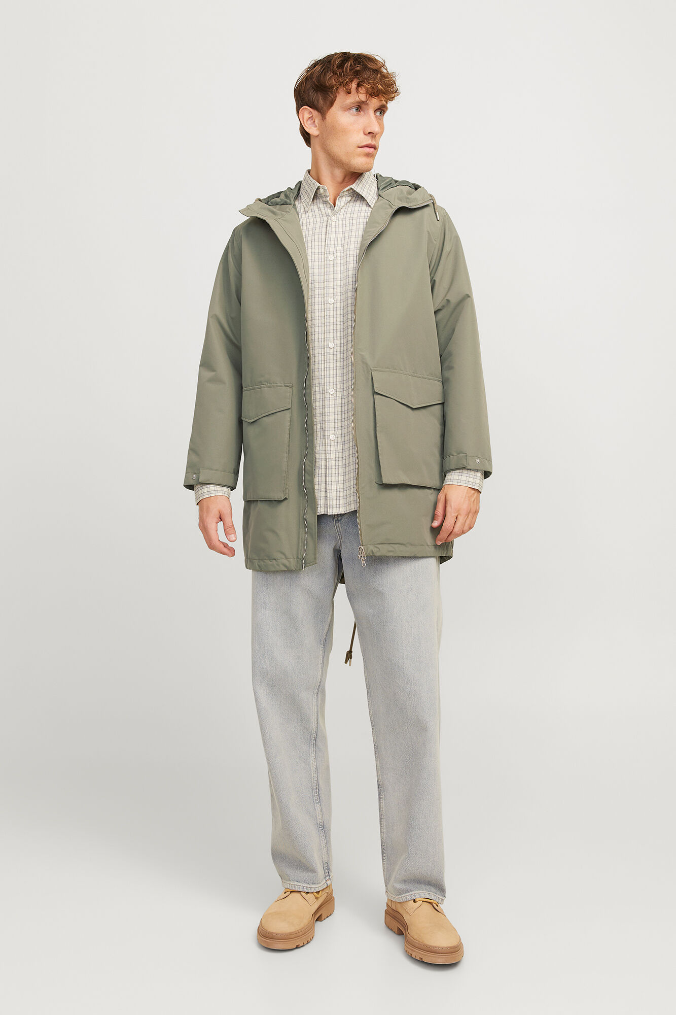 Jack & Jones Parka ligera con capucha