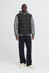 Blend Casaco com capuz preto