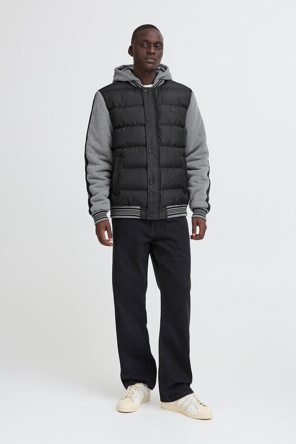 Blend Casaco com capuz preto