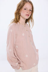 Springfield Kids Blusa bordados ni&ntilde;a rosa