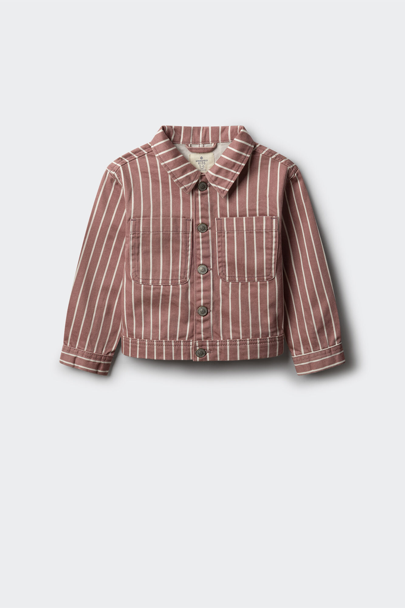 Springfield Kids Jaqueta riscas de menina