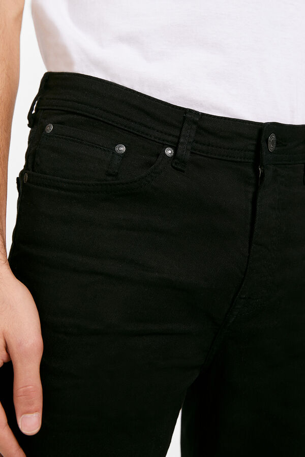 Springfield Jeans 5 bolsillo color skinny lavado negro