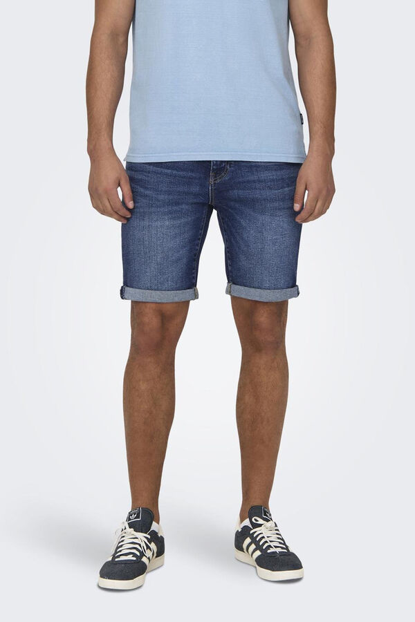Only & Sons Bermudas denim azul