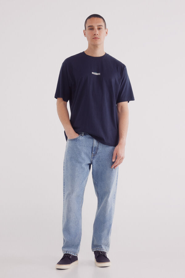 Springfield mover camiseta diferente azul