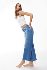 Springfield Jeans Culotte azul