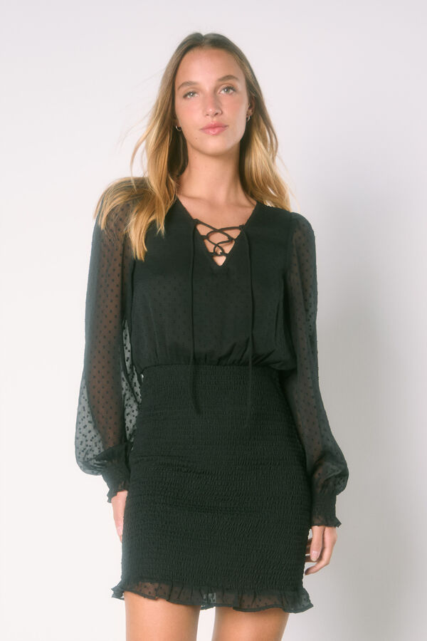 High Spirits Vestido "Serenidade" preto