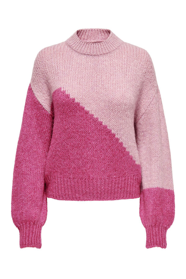 JDY Jersey de punto estampado morado/lila